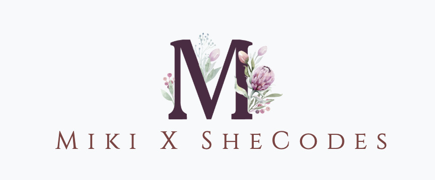 Miki and Shecodes logo